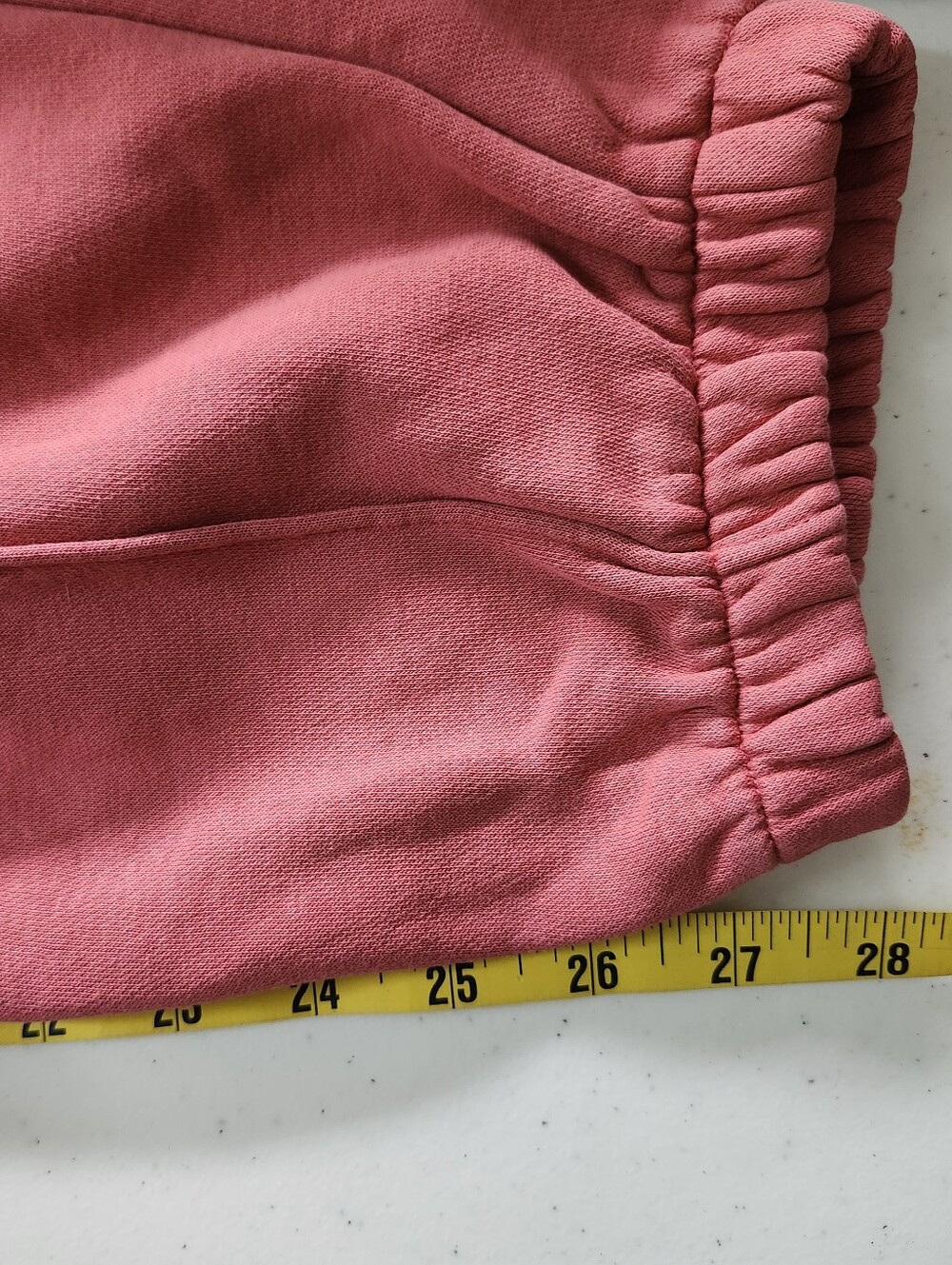 Nike Essential Fleece Joggers Womens Medium Pink Baggy Loose Fit Mid Rise - Picture 10 of 12